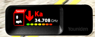 Ka-band rear alert