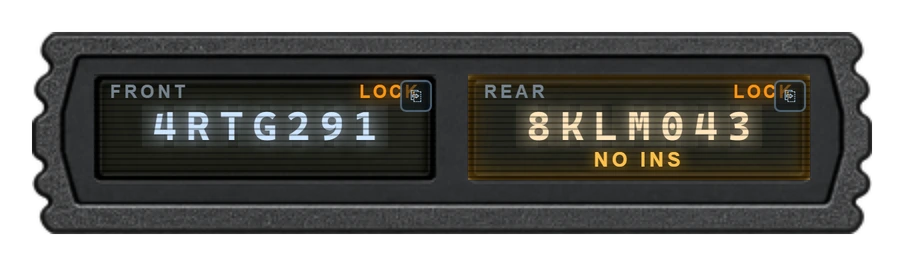 PRX-400 with both plate windows locked