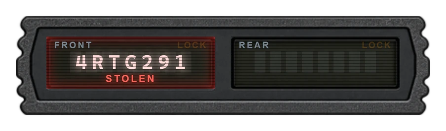 PRX-400 plate reader showing a flagged read