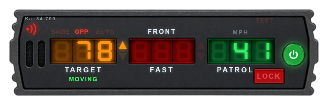 SLX-1100 faceplate