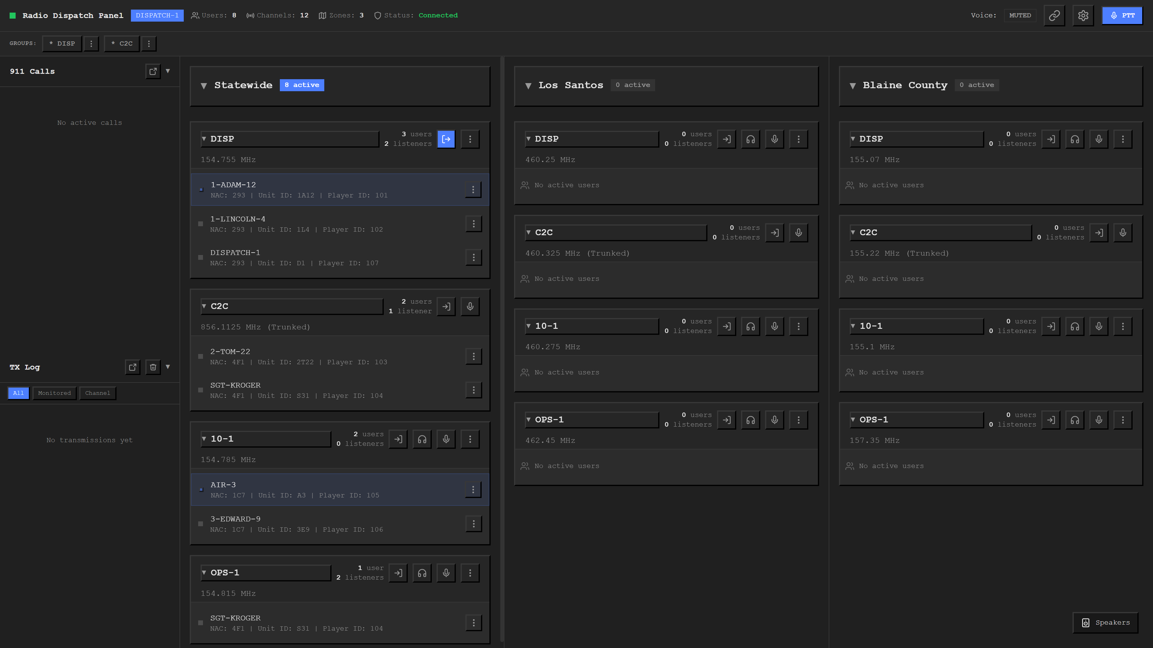 The Basic Dark theme