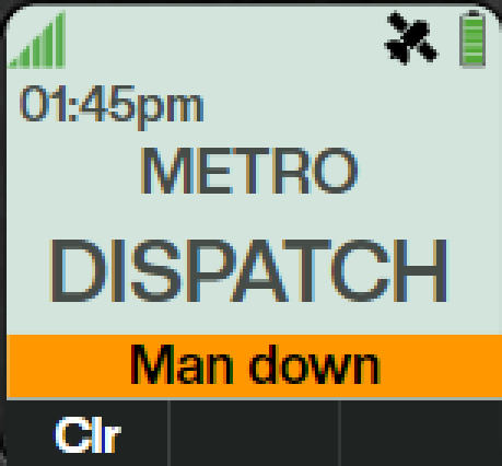 The Man Down post-alert