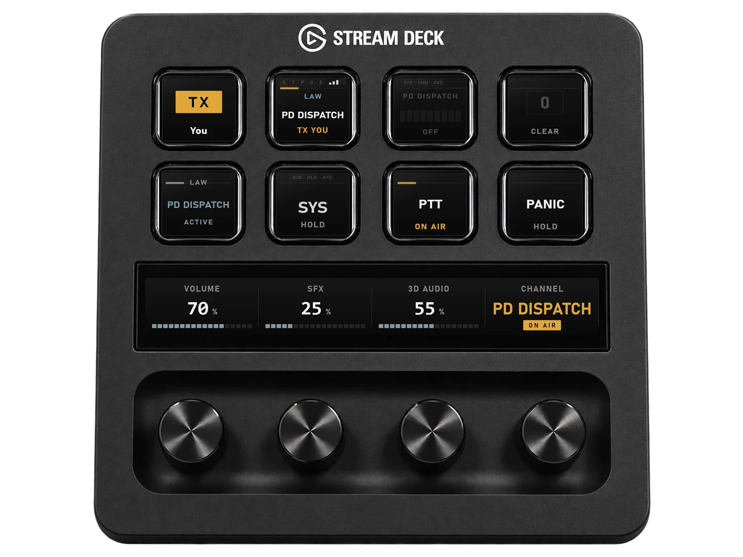 The deck mid-transmission